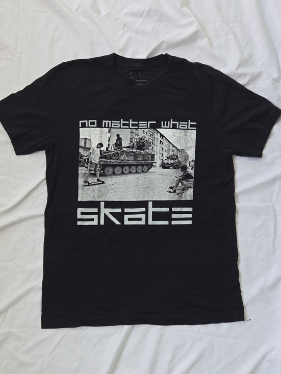 Bella Canvas Other - Men's, Unisex, Org. Artwork, Skateboard Graphic Tee, Blk, 100% Cotton, Size M